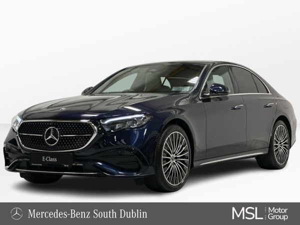 Mercedes-Benz E-Class Saloon, Diesel Plug-in Hybrid, 2025, Blue