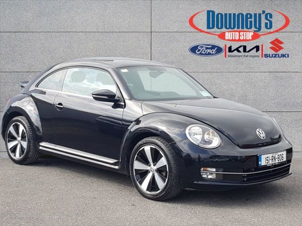 Volkswagen Beetle Hatchback, Diesel, 2015, Black
