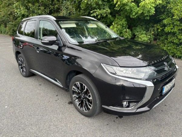 Mitsubishi Outlander SUV, Petrol Plug-in Hybrid, 2017, Black