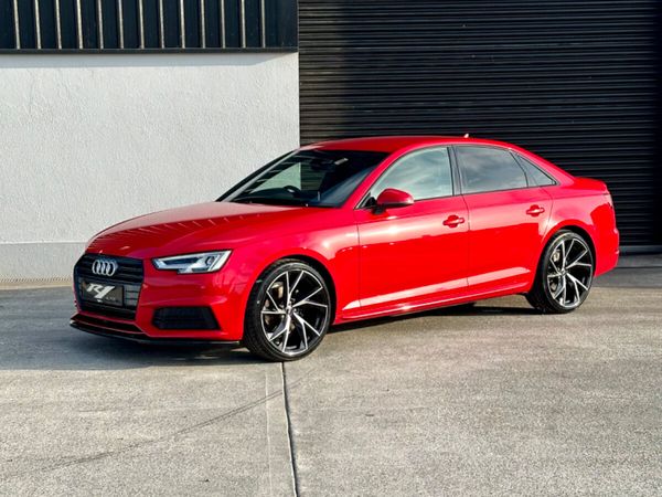 Audi A4 Saloon, Diesel, 2018, Red