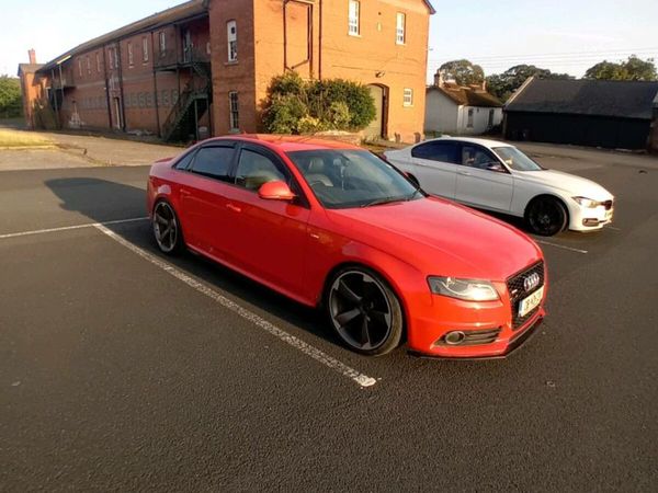 Audi A4 Saloon, Diesel, 2008, Red