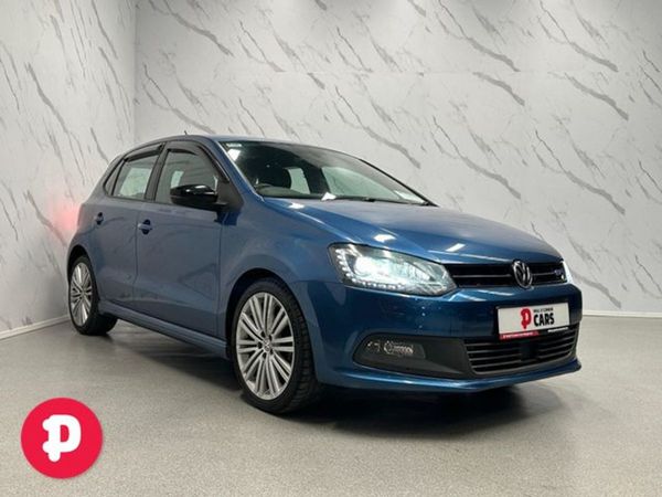 Volkswagen Polo Hatchback, Petrol, 2017, Blue