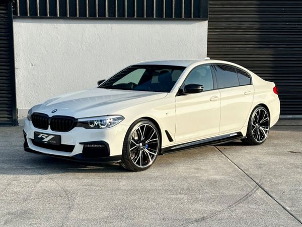 BMW 5-Series Saloon, Diesel, 2019, White