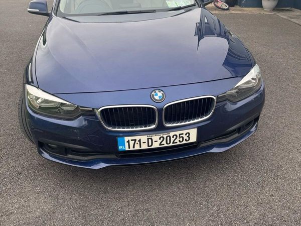 BMW 3-Series Saloon, Diesel, 2017, Blue