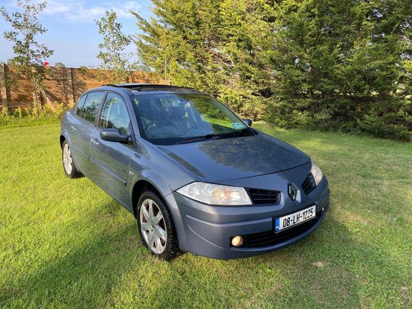Renault Megane Saloon, Petrol, 2008, Grey