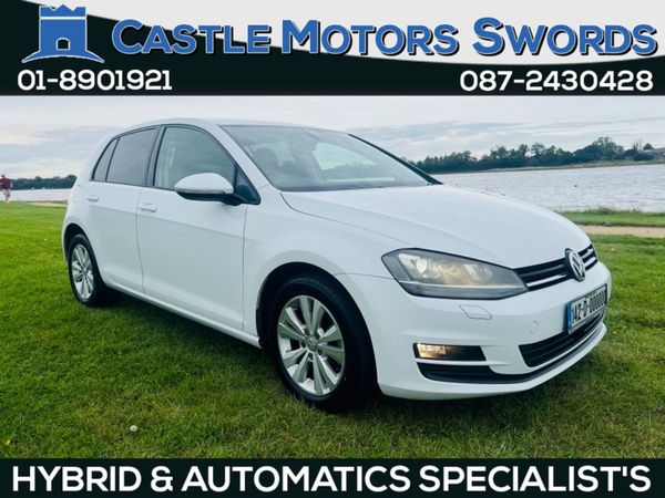 Volkswagen Golf Hatchback, Petrol, 2014, White