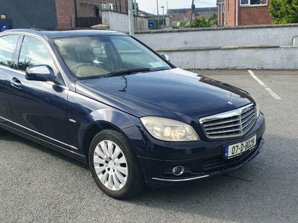Mercedes-Benz C-Class Saloon, Petrol, 2007, Blue