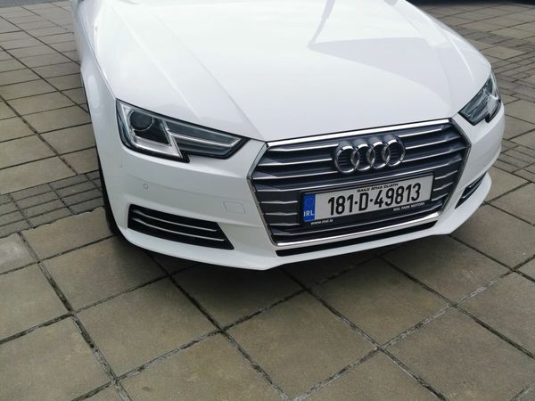 Audi A4 Saloon, Petrol, 2018, White