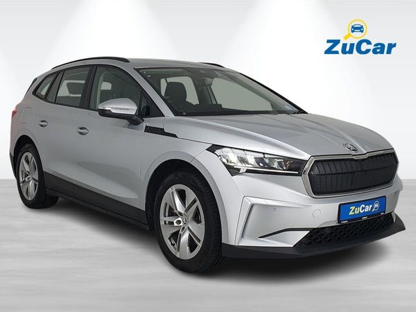 Skoda Enyaq SUV, Electric, 2024, Silver