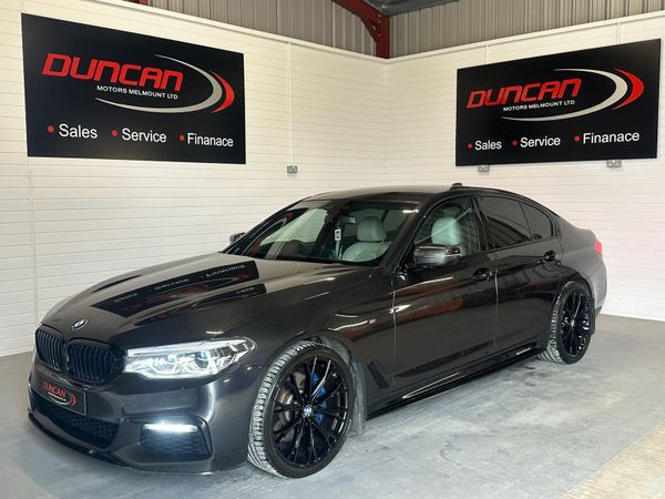 BMW 5-Series Saloon, Diesel, 2017, Grey