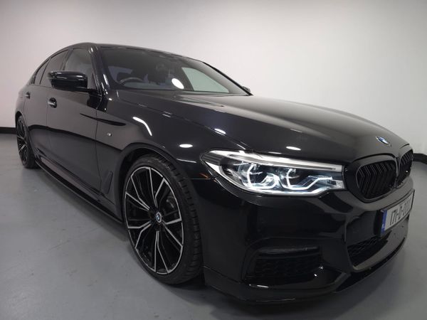 BMW 5-Series Saloon, Diesel, 2017, Black