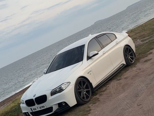 BMW 5-Series Saloon, Diesel, 2015, White