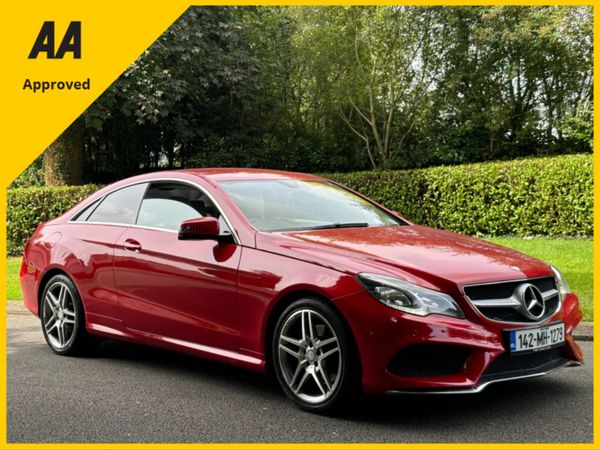 Mercedes-Benz E-Class Coupe, Diesel, 2014, Red