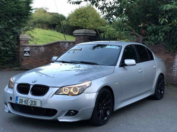 BMW 5-Series Saloon, Diesel, 2008, Silver