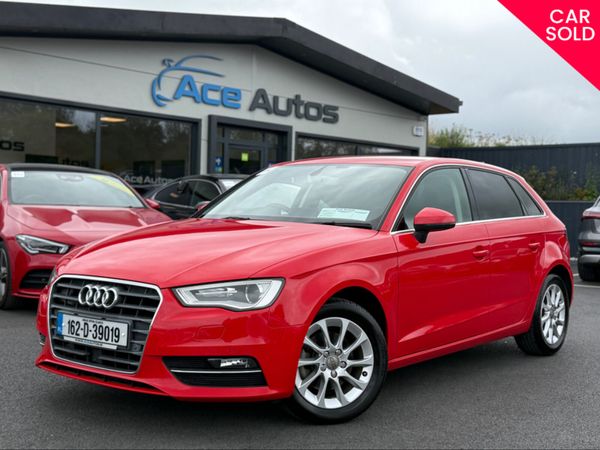 Audi A3 Hatchback, Petrol, 2016, Red