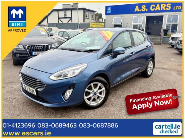 Ford Fiesta Hatchback, Petrol, 2019, Blue