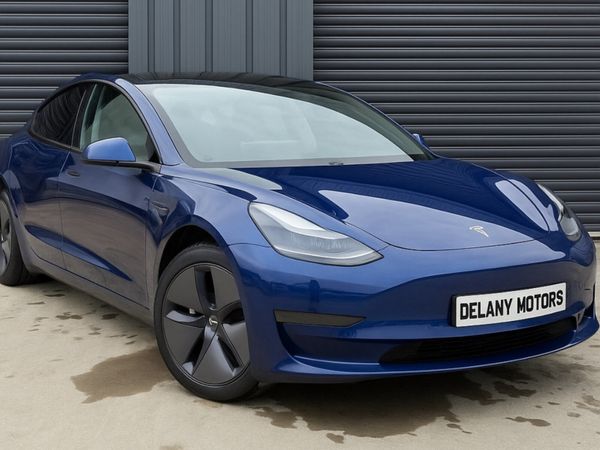 Tesla Model 3 Saloon, Electric, 2020, Blue