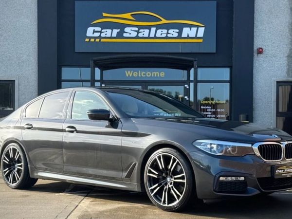 BMW 5-Series Saloon, Diesel, 2018, Grey