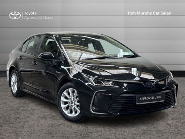 Toyota Corolla Saloon, Petrol Hybrid, 2019, Black