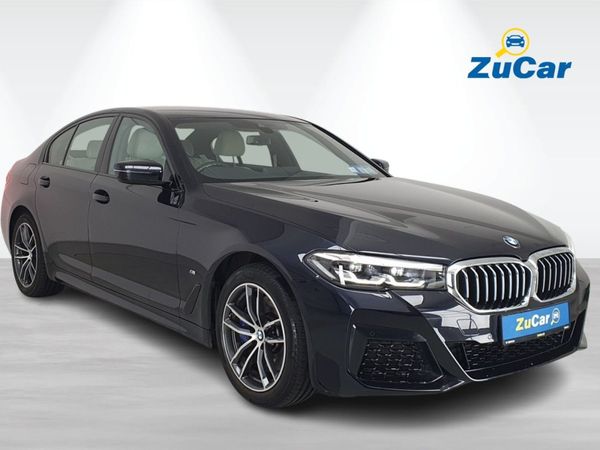 BMW 5-Series Saloon, Petrol Plug-in Hybrid, 2020, Black