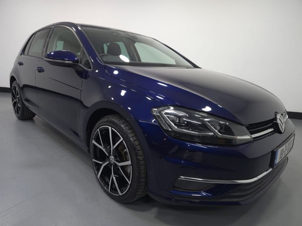 Volkswagen Golf Hatchback, Petrol, 2018, Blue