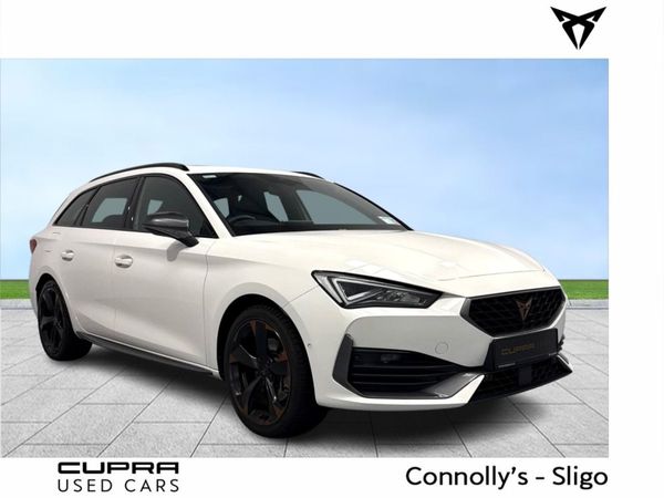Cupra Leon Estate, Petrol Plug-in Hybrid, 2024, White
