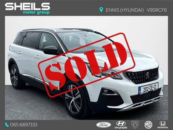 Peugeot 5008 MPV, Diesel, 2020, White