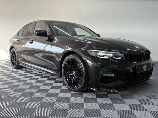 BMW 3-Series Saloon, Petrol Hybrid, 2022, Black
