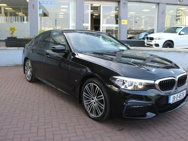 BMW 5-Series Saloon, Petrol Plug-in Hybrid, 2019, Black