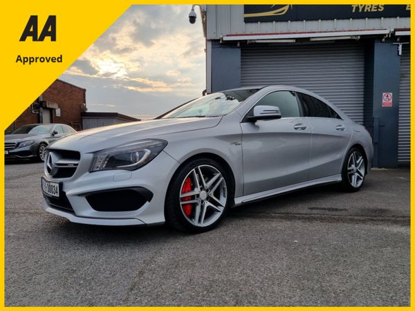 Mercedes-Benz CLA Saloon, Petrol, 2015, Silver