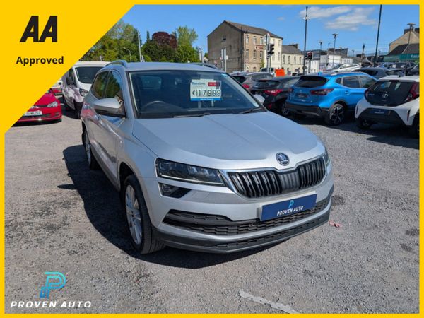 Skoda Karoq Estate, Petrol, 2018, Silver