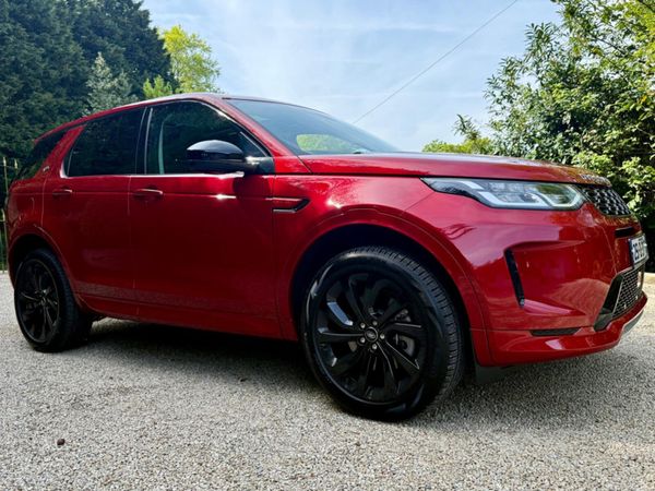 Land Rover Discovery Sport SUV, Petrol Plug-in Hybrid, 2025, Red