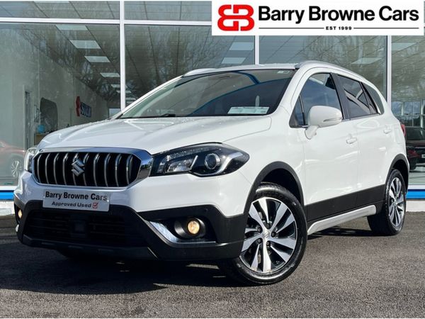 Suzuki SX4 S-Cross Hatchback, Petrol Hybrid, 2021, White