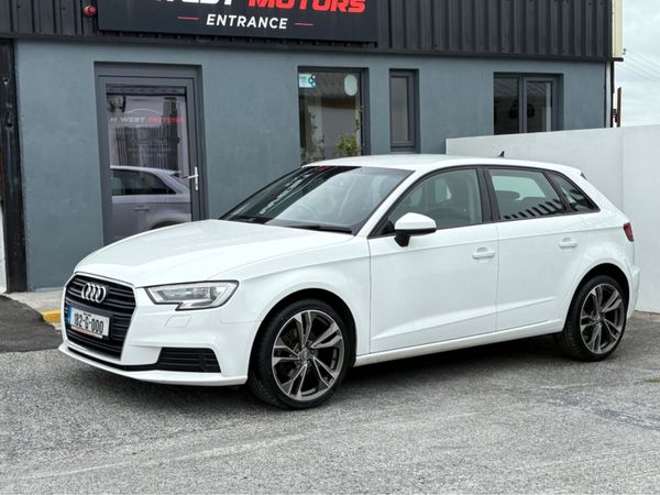 Audi A3 Hatchback, Diesel, 2018, White