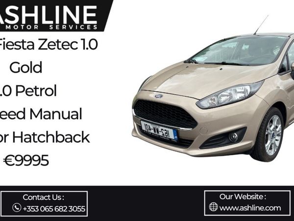 Ford Fiesta Hatchback, Petrol, 2016, Silver