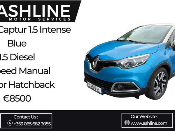 Renault Captur Hatchback, Diesel, 2015, Blue