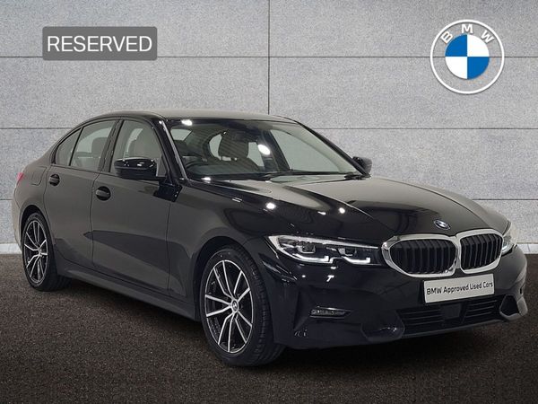 BMW 3-Series Saloon, Diesel, 2019, Black