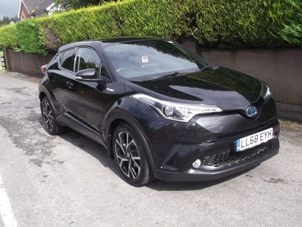 Toyota C-HR SUV, Petrol Hybrid, 2019, Black
