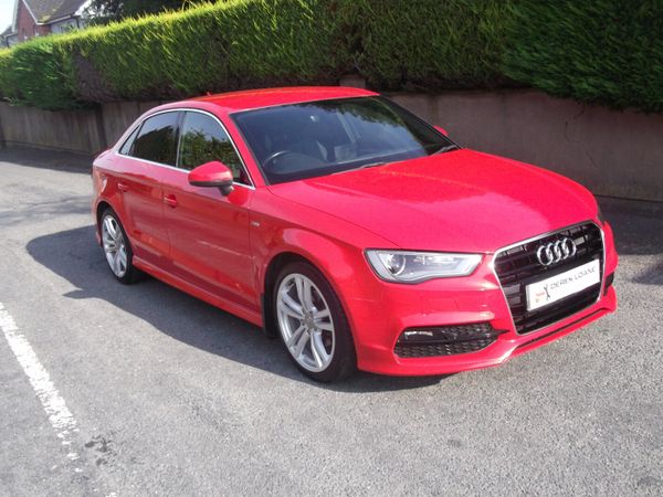 Audi A3 Saloon, Diesel, 2016, Red