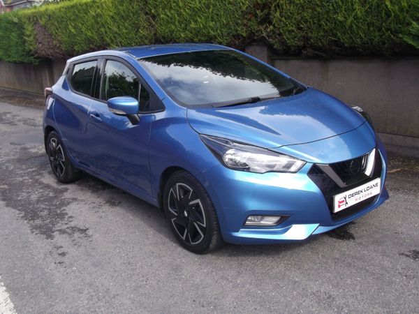 Nissan Micra Hatchback, Petrol, 2022, Blue