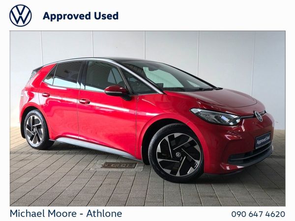 Volkswagen ID.3 Hatchback, Electric, 2023, Red