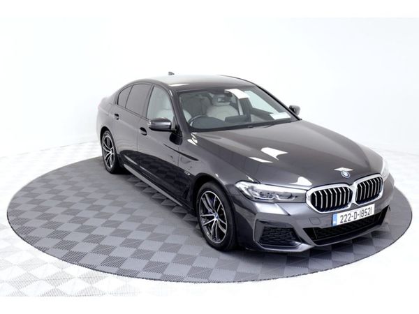 BMW 5-Series Saloon, Petrol Plug-in Hybrid, 2022, Grey