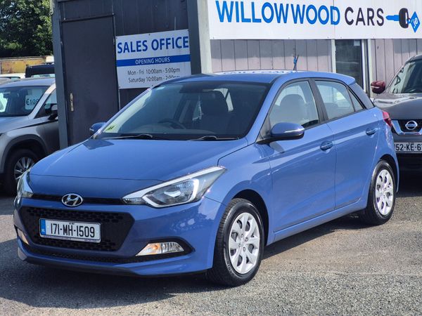 Hyundai i20 Hatchback, Petrol, 2017, Blue