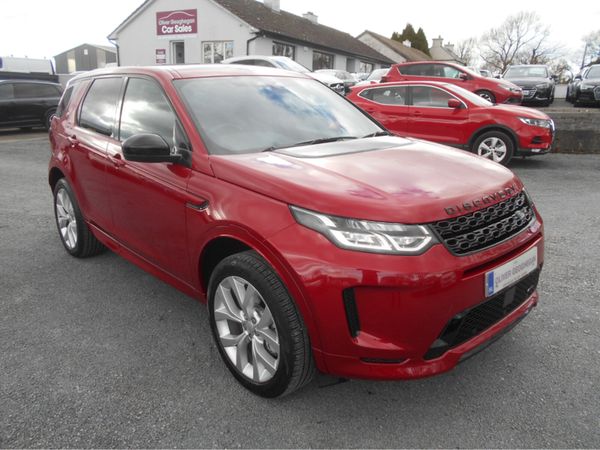 Land Rover Discovery Sport SUV, Petrol Plug-in Hybrid, 2022, Red