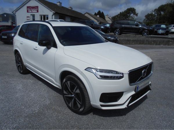 Volvo XC90 SUV, Petrol Plug-in Hybrid, 2020, White