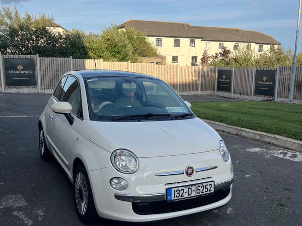 Fiat 500 Hatchback, Petrol, 2013, White