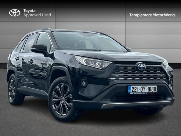 Toyota RAV4 SUV, Petrol Hybrid, 2022, Black