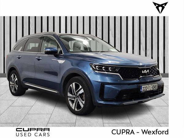 Kia Sorento SUV, Petrol Plug-in Hybrid, 2022, Blue
