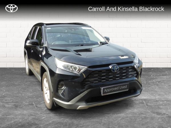 Toyota RAV4 SUV, Petrol Hybrid, 2019, Black