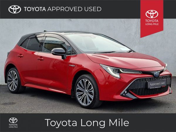 Toyota Corolla Hatchback, Petrol Hybrid, 2021, Red
